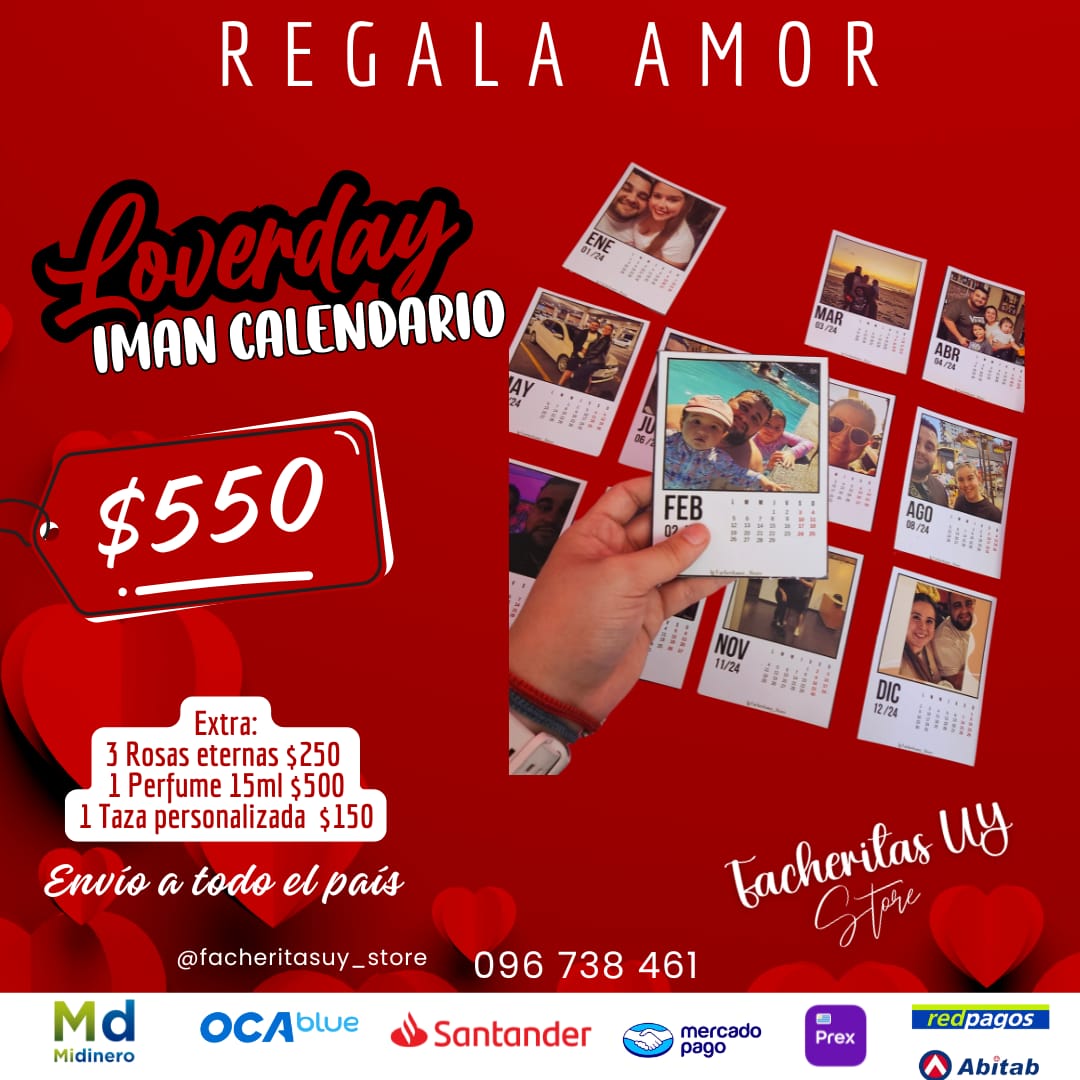 Calendario Imán